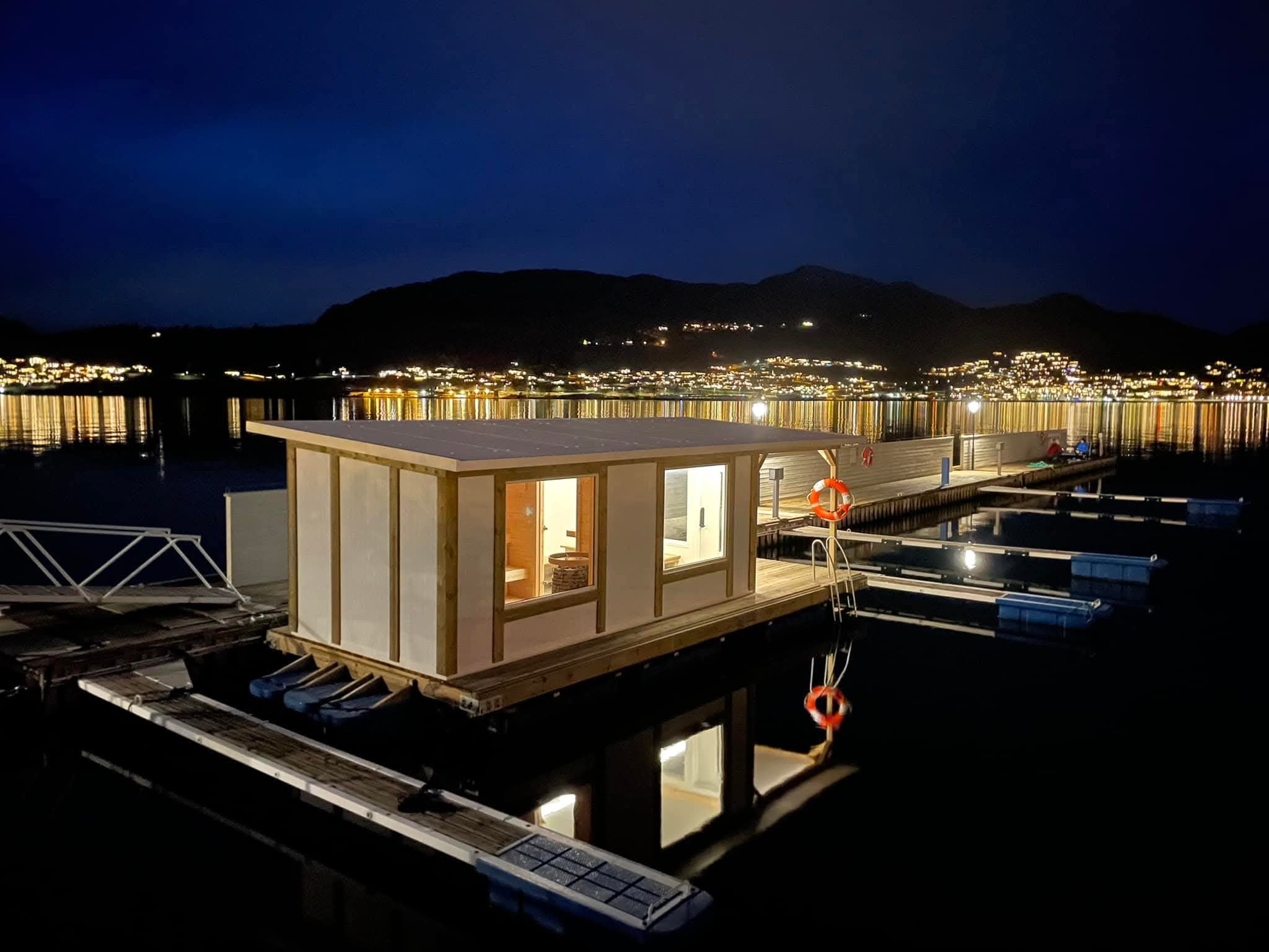 Kokå Sauna interiør